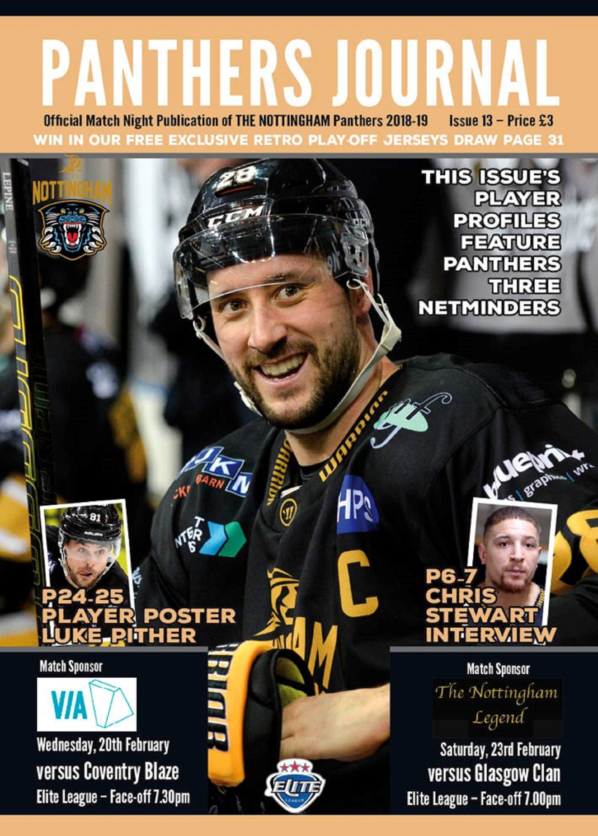 Panthers Journal Issue 13 Nottingham Panthers